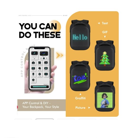 GELROVA LED Backpack City Series 17\